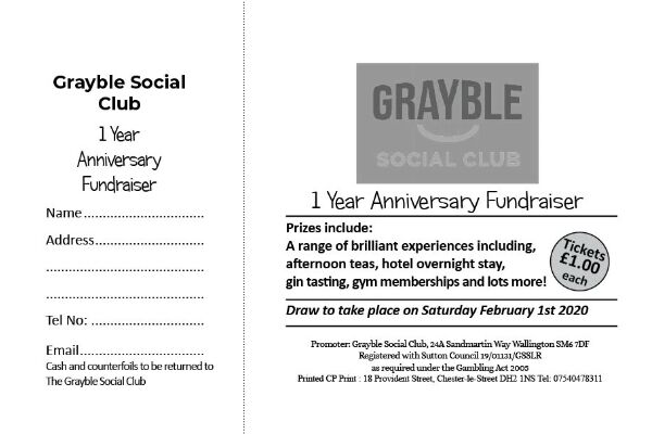 White Raffle Tickets